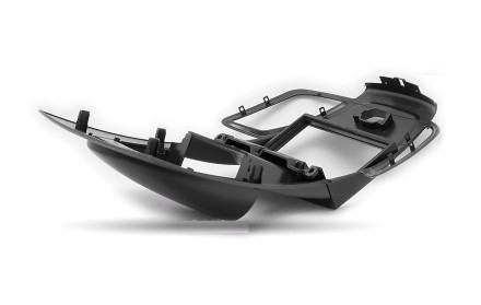 Рамка переходная 2din Ford Fiesta 2008+ (с штатным дисплеем) / Black