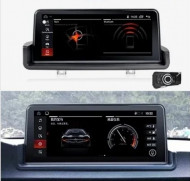 Штатная магнитола c большим 10 дюймов IPS экраном и c SIM 4G для BMW 3 серия 2006-2012 (E90, без штатного экрана)