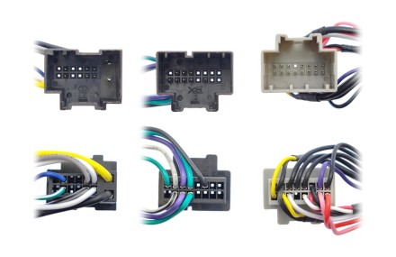 Комплект проводов для установки магнитолы в Chevrolet, GMC (основной, CAN, AMP)