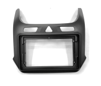 Рамка переходная в CHEVROLET Cobalt (2016+); RAVON R4 (2016+) Черный для дисплея 9 дюймов