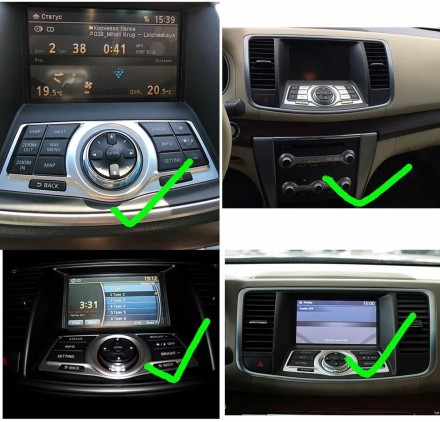 Штатная магнитола в стиле 10.4 дюйма в стиле Tesla для NISSAN TEANA (2008-2013) Compass NH для высоких комплектаций