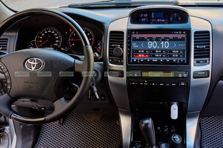 Магнитола на Андроид для Toyota Prado 120 (02-09) Compas S300 (Средняя версия)