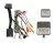 Комплект проводов для установки WM-MT в BMW 1/3/5/X1/X3/X5/X6 CIC (основной, CAN, LVDS/AHD)