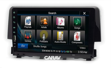 Рамка переходная HONDA Civic (16+) для дисплея 9 дюймов 