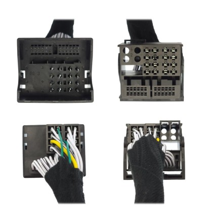 Комплект проводов для установки WM-MT в BMW 1/3/4/5/X1/X3/X5 NBT (основной, CAN, LVDS/AHD)