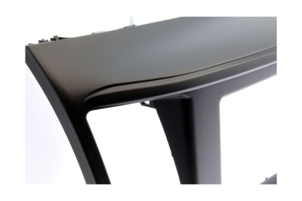 Рамка переходная 2din Mitsubishi Lancer Х (2010+), черная