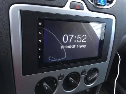 Рамка переходная 2din Ford Focus Focus II, C-Max (05+), S-Max, Fusion, Transit (06+), Fiesta III (06-08)