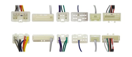 Комплект проводов для установки магнитолы в Toyota Mark X 2005 - 2009 (для авто с монитором)