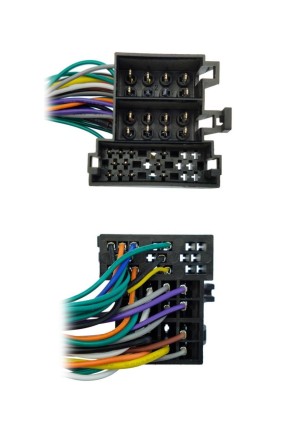 Комплект проводов для установки в Лада Веста (Vesta) 2015+ (для авто с камерой) ISO