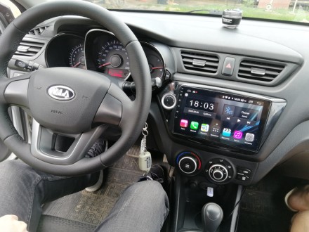 Магнитола на Андроид для KIA RIO 2011-2017 Compas S100 (Базовая версия)