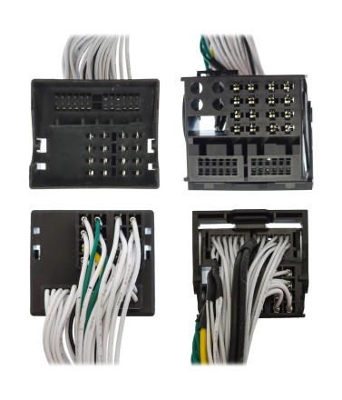 Комплект проводов для установки магнитолы в Mercedes-Benz GLK (X204) 2008 - 2012, E-class (W212) 2009 - 2013 RZC