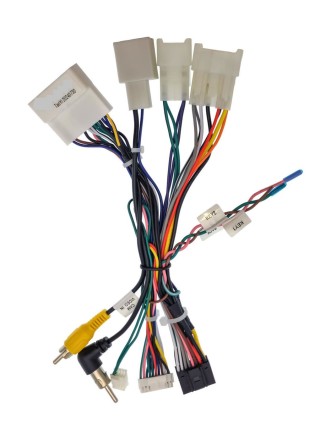 Комплект проводов для установки магнитолы в Toyota Camry 2021+ (со старыми разъемами)