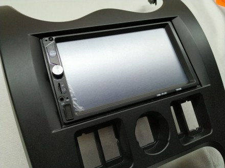 Рамка переходная 2din LADA Largus (Черная Матовая)