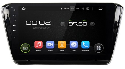 Головное устройство Skoda SuperB 10 дюймов COMPASS KD