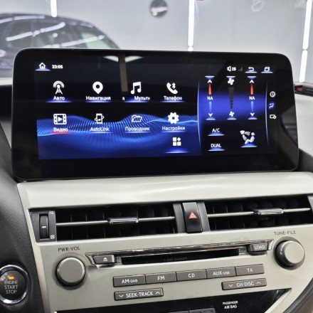 Монитор Android 12,3 дюймов для Lexus RX 2009-2012