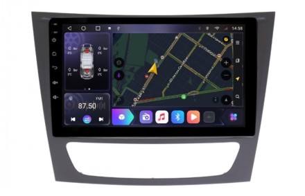 Автомагнитола для Mercedes-Benz E-class W211 (01-09) Ownice OL с SIM 4G + HI-FI с DSP + Carplay