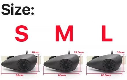 Видеокамера Фронтальная Hyundai в эмблему, маленький размер