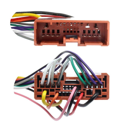 Комплект проводов для установки магнитолы в Mazda 2012 + (основной, антенна, AUX, USB)