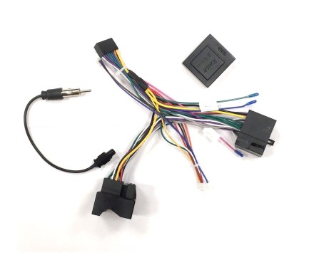 Комплект проводов для установки в VW, Skoda 2003 + (основной ЕВРО (ISO) + Quadlock, CAN)