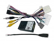 Комплект проводов для установки магнитолы в Nissan 2021+ (основной, антенна, мультируль, CAM, USB)