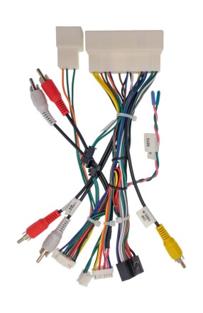 Комплект проводов для установки магнитолы в Hyundai, Kia 2017+ (основной, антенна, CAN, CAM, 360)