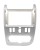 Рамка переходная RENAULT Logan 2009-2013; Sandero 2007-2011 / DACIA Logan, Sandero 2008-2012, Duster 2010-2013 / NISSAN NP200 2009+ для дисплея 9 дюймов