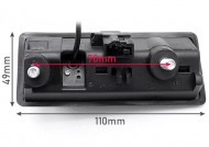 Видеокамера SPD-111 Audi 2012+, Porsche Cayenne II, Volkswagen Touareg II в ручку багажника AHD 1080p