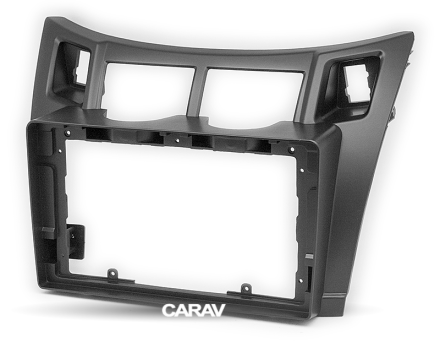Рамка переходная TOYOTA Yaris,Vitz, Platz 2005-2010 для дисплея 9 дюймов, Черная