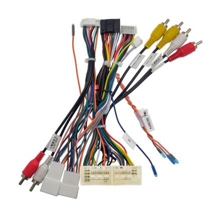 Комплект проводов для установки магнитолы в Hyundai, Kia Sportage 2016 - 2018 (основ., CAN, CAM, AMP)