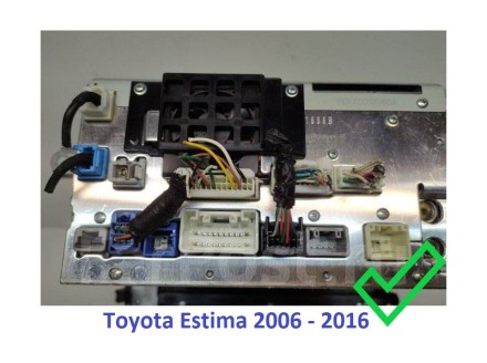 Комплект проводов для установки магнитолы в Toyota Alphard, Estima 2003 - 2008 (правый руль, авто с усил.)