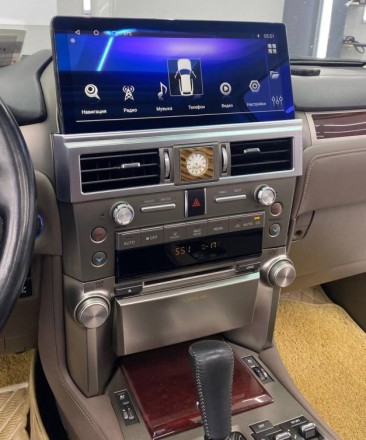 Монитор Android 12,3 дюймов для Lexus GX 2010-2021