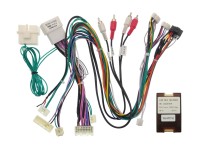 Комплект проводов для установки магнитолы в Lexus LS430 (основной, CAN, для авто с монитором)