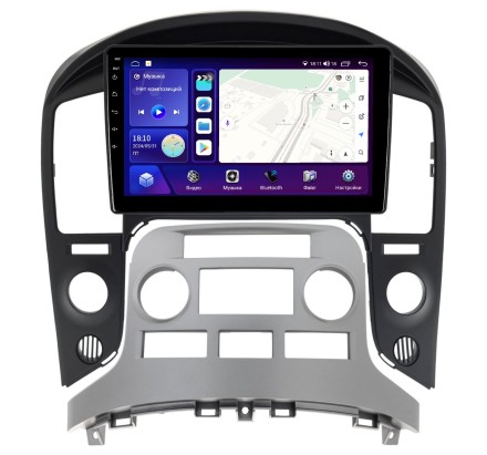 Магнитола для Hyundai H1 / Grand Starex 2007-2015 Compas S300 (Средний класс)