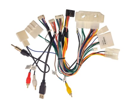 Комплект проводов для установки магнитолы в Toyota Alphard 2015 - 2020 (основной, CAN) Тип2