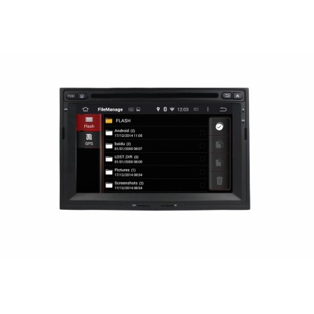 Головное устройство Peugeot 3005/5008/Partner/Citroen Berlingo COMPASS KD