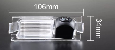 Видеокамера Kia Rio, Hyundai Solaris хэтчбэк 2011-2016