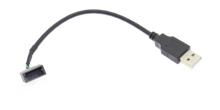 Переходник для подключения штатного USB разъема Hyundai, Kia к новой магнитоле