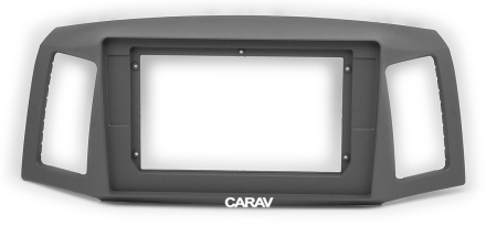 Рамка переходная в JEEP Grand Cherokee 2004-2007 (руль слева) для дисплея 10 дюймов