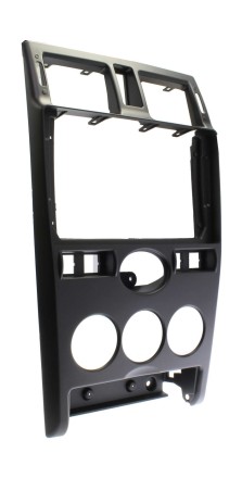 Рамка для установки в LADA Priora 2007-2014 (часы  снизу/ черный) дисплея 9 дюймов