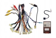 Комплект проводов для установки магнитолы в Toyota Prado, C-HR, Highlander 2019+ (с цветным монитором щитка приборов)