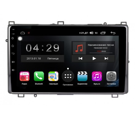 Магнитола на Андроид для Toyota 230х130мм Corolla (16-19) и др. Winca S400 с 2K экраном SIM 4G тип 2