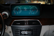 Штатный монитор c большим 10" FullHD IPS экраном c SIM 4G для Mercedes-Benz C-класс (W205), GLC (X253, C253 Coupe), 2014-2018, NTG 5.0/5.1