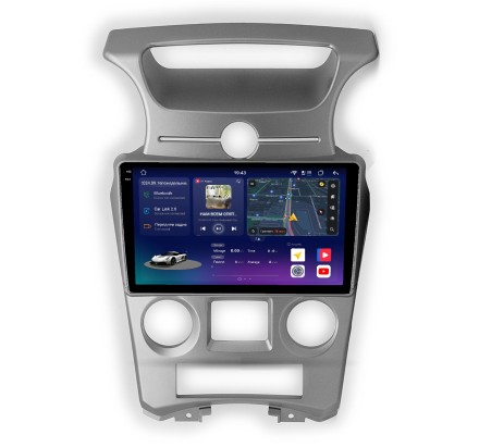 Магнитола для KIA Carens 2006-2012 Compas S500 (Топ класс) 2K с модулем кругового обзора