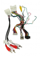 Комплект проводов для установки магнитолы в Mitsubishi Pajero Sport 2015+ (основной,антенна, CAM,CAN)
