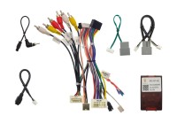 Комплект проводов для установки магнитолы в Mitsubishi Pajero Sport 2019+ (основной, CAN, 360) XP