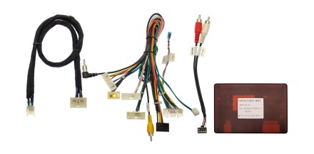 Комплект проводов для установки магнитолы в Toyota Alphard 2020+ (основной, CAN, MOST)