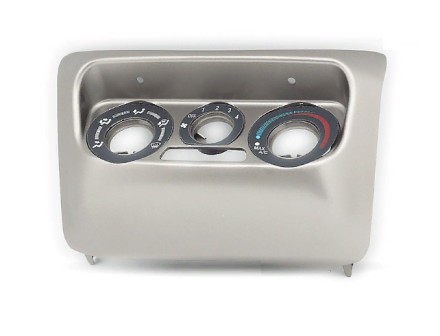 Рамка переходная 2din Mitsubishi Lancer IX (00-10) + панель для переноса кондиционера, серебро