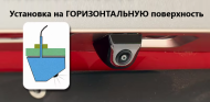 Видеокамера универсальная врезная 901B NTSC, горизонтальное крепление