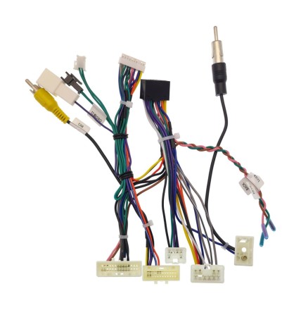 Комплект проводов для установки магнитолы в Toyota Land Cruiser Prado 2013 - 2017 левый руль