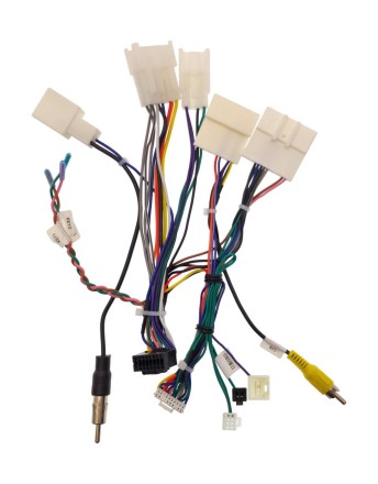 Комплект проводов для установки магнитолы в Toyota Land Cruiser Prado 2013 - 2017 левый руль